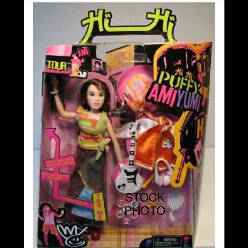 HI HI Puffy AmiYumi World Tour Doll Japanese Rock Stars TV Cartoon Network 2005 - Picture 4 of 15